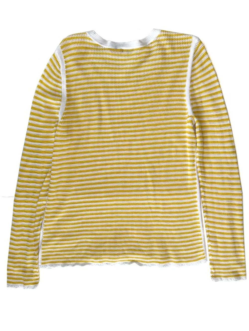 Talbots scallop striped